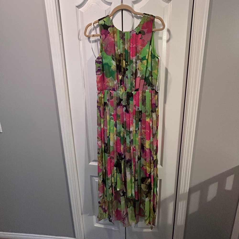 Calvin Klein Pleated Midi Dress